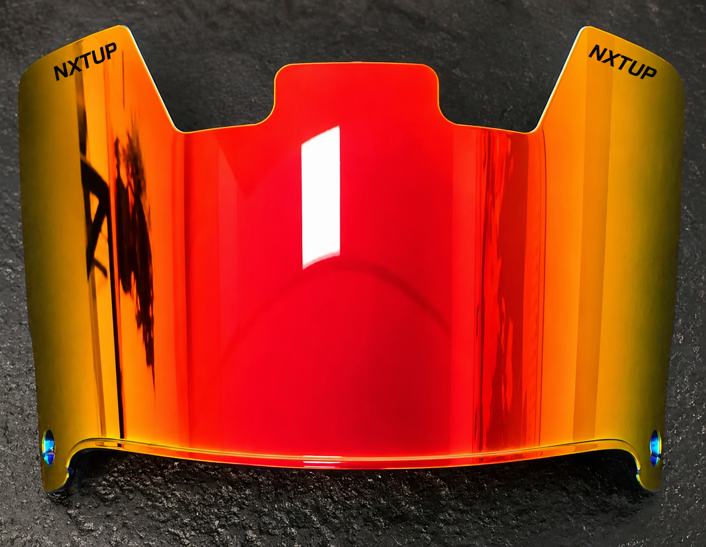 NXTUP V1 FOOTBALL VISOR RED