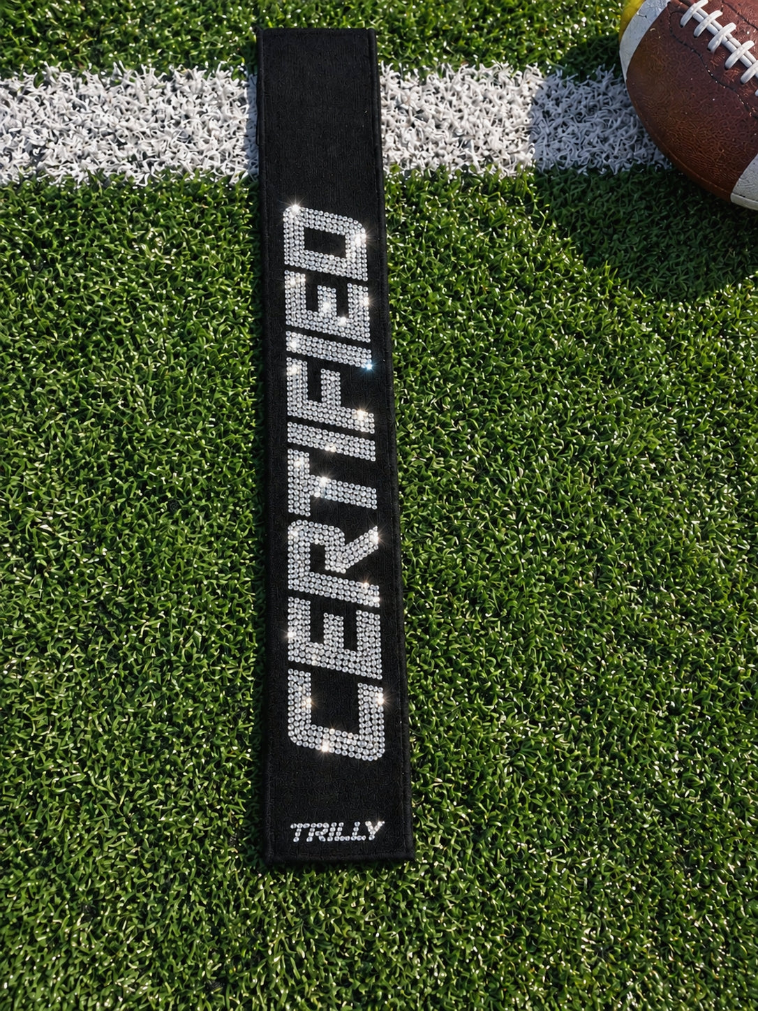 TRILLY CERTIFIED BLING  STREAMER TOWEL