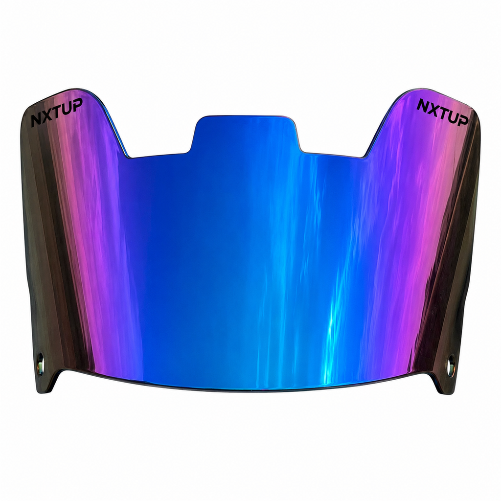 NXTUP V1 FOOTBALL VISOR COLORFUL BLUE