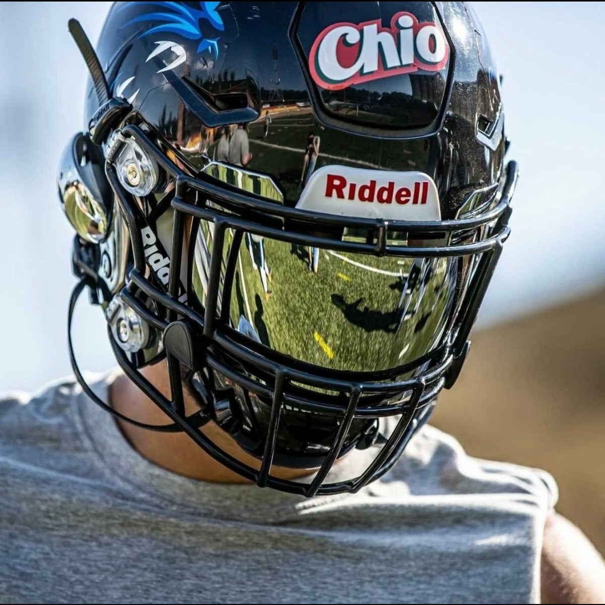 NXTUP V1 FOOTBALL VISOR GOLD
