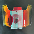 NXTUP V1 FOOTBALL VISOR CLEAR RED