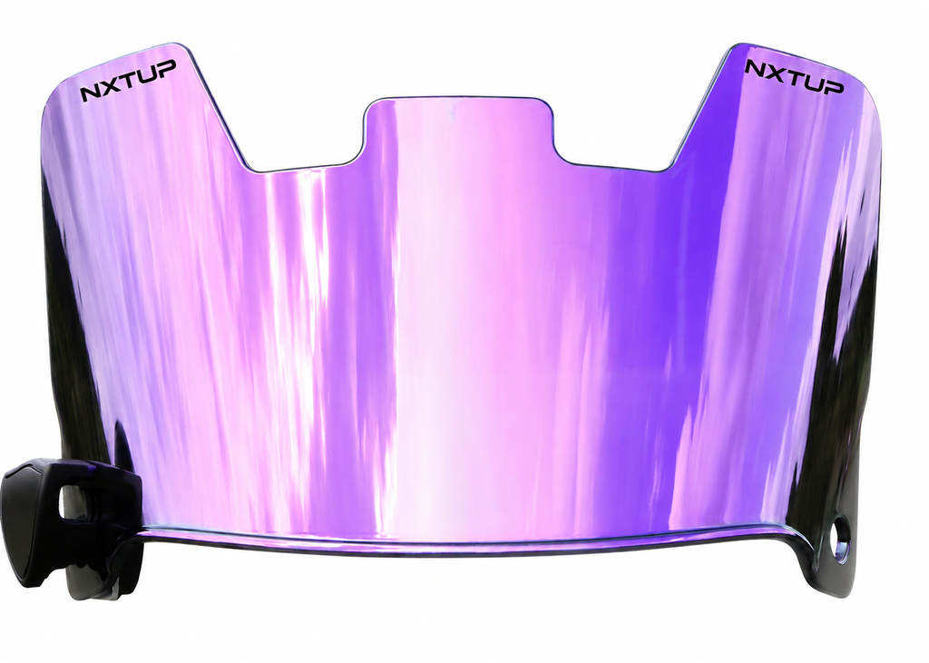 NXTUP V1 FOOTBALL VISOR PURPLE